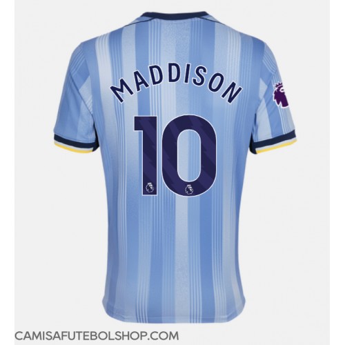 Camisa de time de futebol Tottenham Hotspur James Maddison #10 Replicas 2º Equipamento 2024-25 Manga Curta